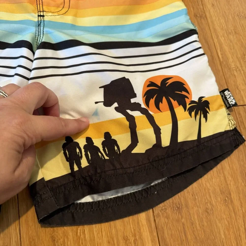 Disney Store Star Wars Swim Set Size 7/8